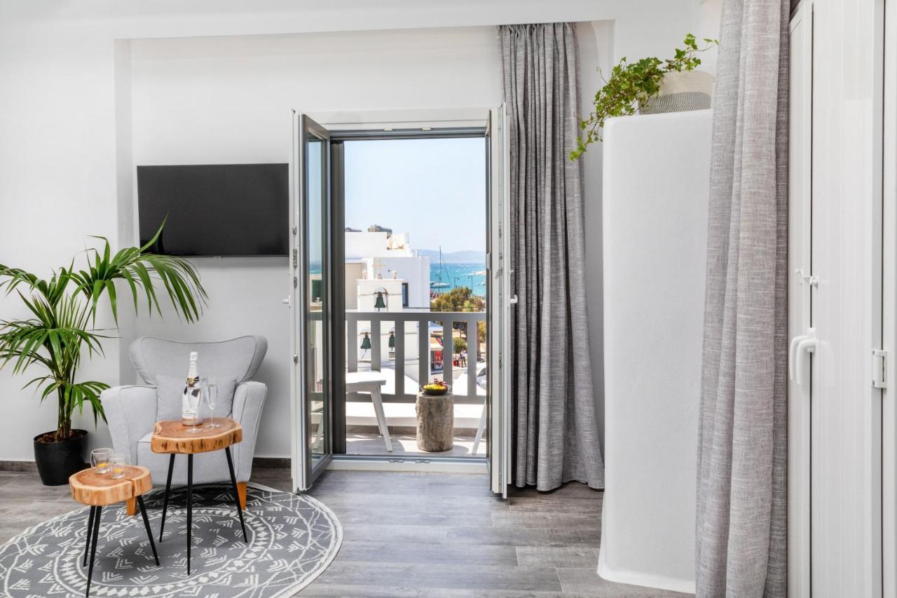 El_Puerto Luxury Port Suites Naxos City Zewnętrze zdjęcie